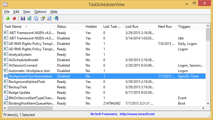 free instal TaskSchedulerView 1.73