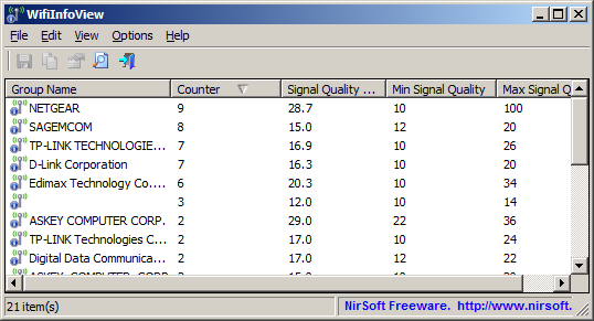 download the new version for windows WifiInfoView 2.90
